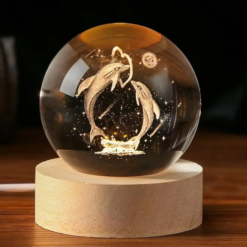 Crystal Ball Lamp