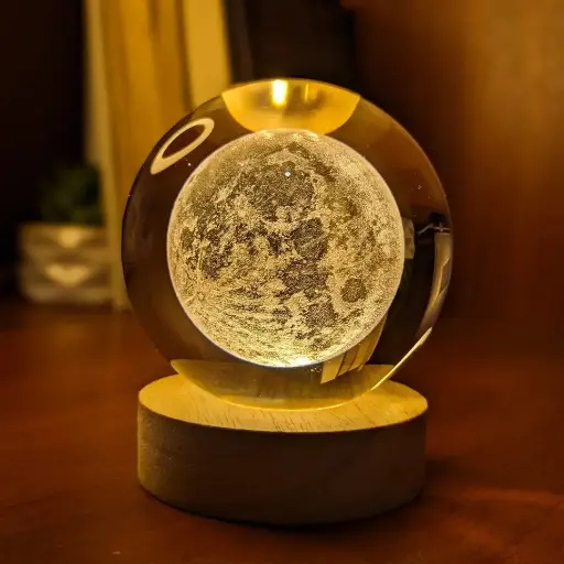 Crystal Ball Lamp